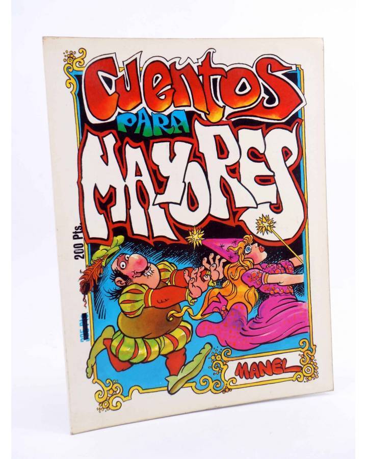 Cubierta de CUENTOS PARA MAYORES. SÓLO PARA ADULTOS (Manel Ferrer) Manuel Ferrer 1982
