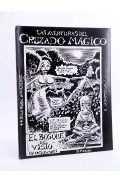 Cubierta de LAS AVENTURAS DEL CRUZADO MÁGICO VOL. 1. EL BOSQUE DEL VISIO (Pirrón) Amaika 1985
