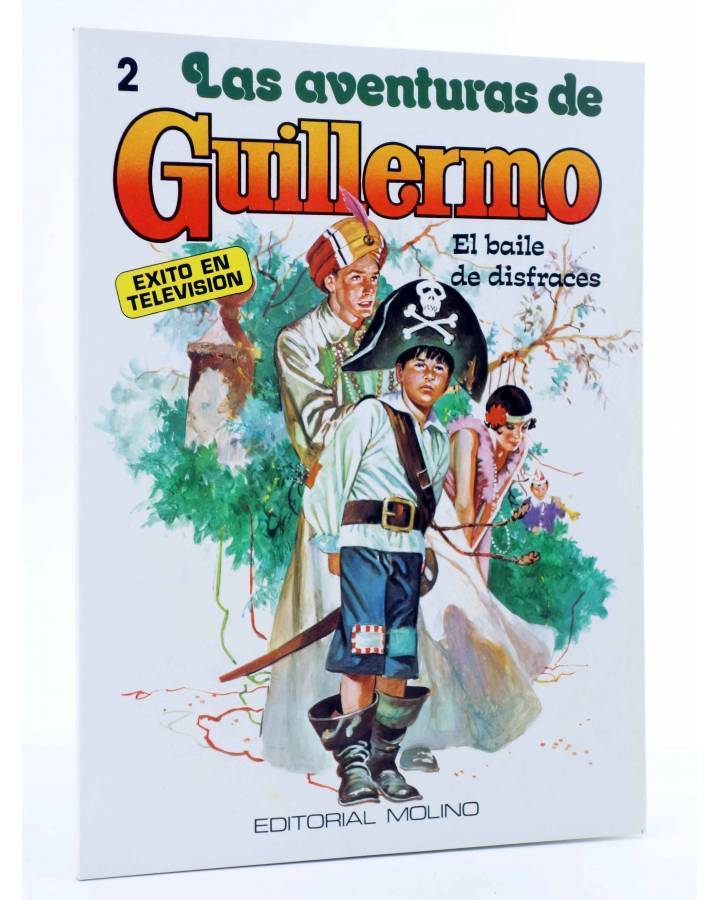 Cubierta de LAS AVENTURAS DE GUILLERMO 2. EL BAILE DE DISFRACES. ÉXITO EN TELEVISIÓN (Beaumont) Molino 1980