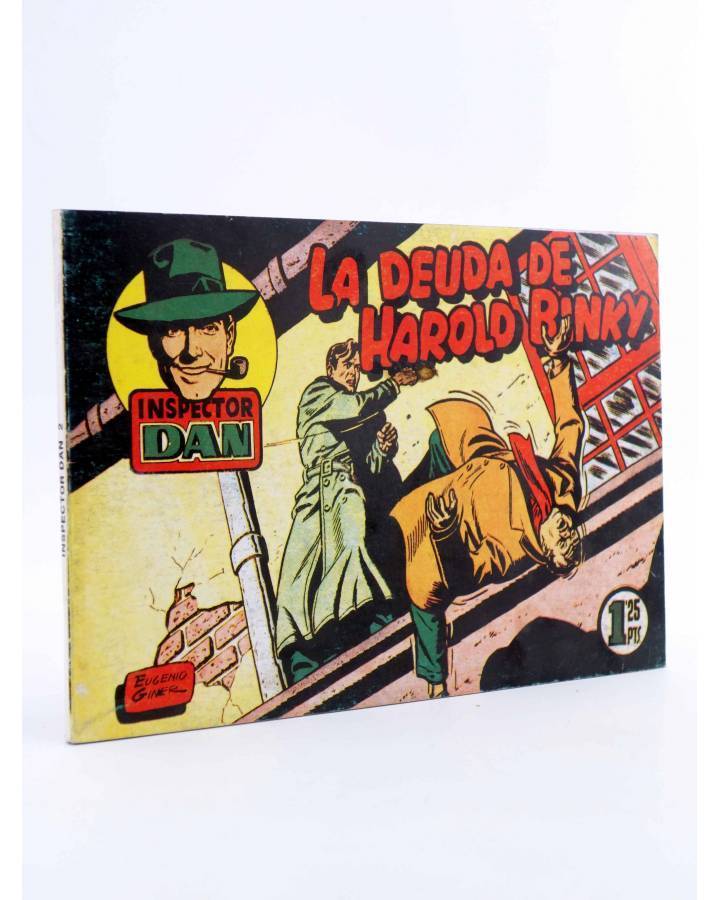Cubierta de INSPECTOR DAN 2 (Eugenio Giner) Comics MAM? Circa 1980
