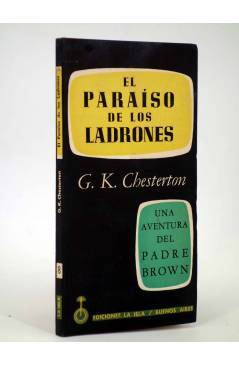 Muestra 3 de UNA AVENTURA DEL PADRE BROWN 4 6 y 8. LOTE DE TRES (G. K. Chesterton) La Isla 1955