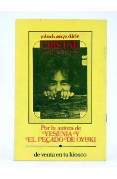 Contracubierta de LÁGRIMAS RISAS Y AMOR 75. EL PECADO DE OYUKÍ (Yolanda Vargas Dulce / Antonio Gutiérrez) Edar 1978