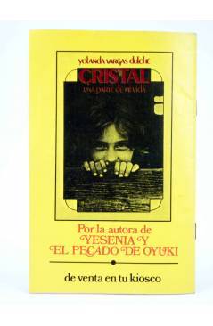 Contracubierta de LÁGRIMAS RISAS Y AMOR 77. EL PECADO DE OYUKÍ (Yolanda Vargas Dulce / Antonio Gutiérrez) Edar 1978