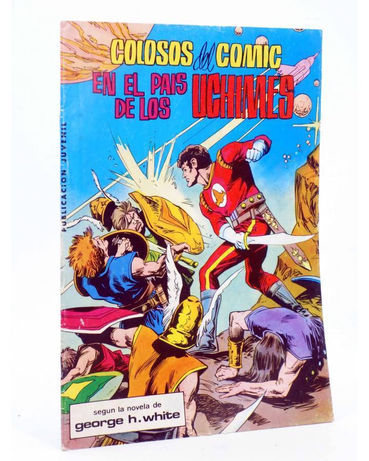 Cubierta de COLOSOS DEL COMIC 163. LUCHADORES DEL ESPACIO 2 (G.H. White / Matías Alonso) Valenciana 1980