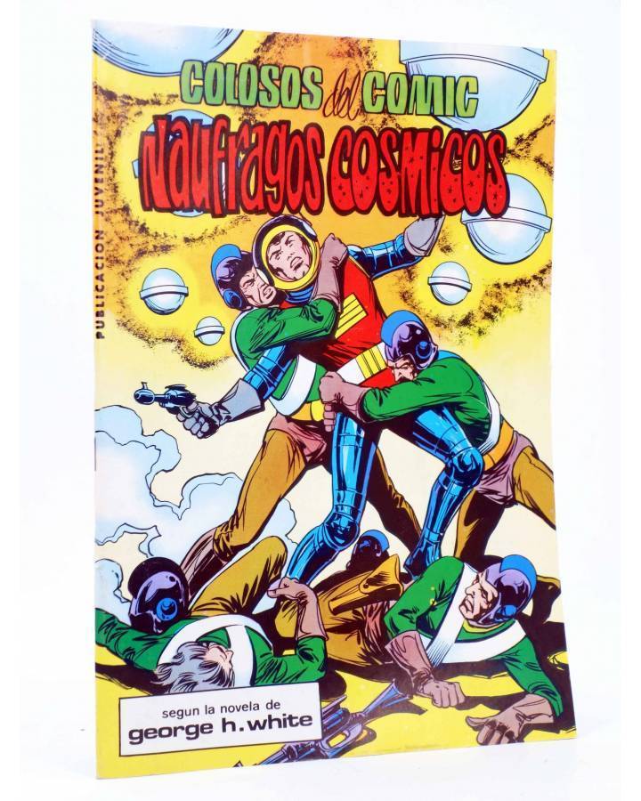 Cubierta de COLOSOS DEL COMIC 184. LUCHADORES DEL ESPACIO 11 (G.H. White / Matías Alonso) Valenciana 1980