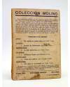 Contracubierta de SERIE POPULAR MOLINO 31. EL DOCTOR ASESINADO (Manuel Vallvé) Molino 1934