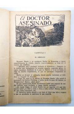 Muestra 2 de SERIE POPULAR MOLINO 31. EL DOCTOR ASESINADO (Manuel Vallvé) Molino 1934