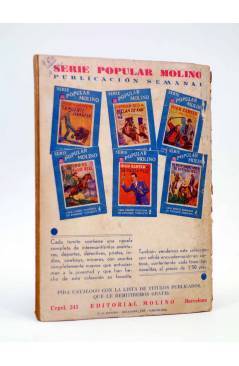 Contracubierta de SERIE POPULAR MOLINO 46. BUFFALO BILL Y EL RENEGADO (G.L. Hipkiss) Molino 1934