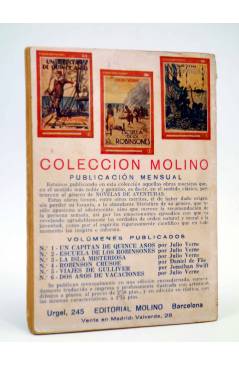 Contracubierta de SERIE POPULAR MOLINO 52. BUFFALO BILL EN: EL RESCATE (H.C. Granch) Molino 1935