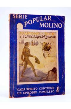 Cubierta de SERIE POPULAR MOLINO 54. DIAMOND NICK: EL MENSAJE DEL MUERTO (G.L. Hipkiss) Molino 1935