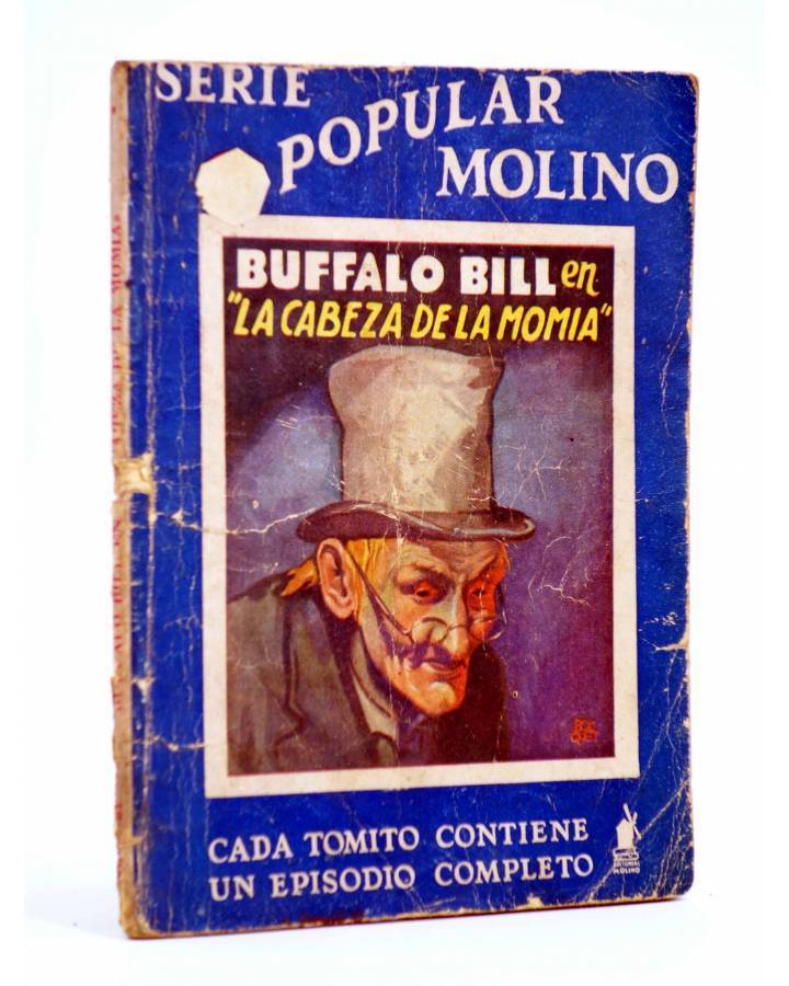 Cubierta de SERIE POPULAR MOLINO 61. BUFFALO BILL EN: LA CABEZA DE LA MOMIA (H.C. Granch) Molino 1935