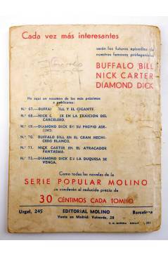 Muestra 4 de SERIE POPULAR MOLINO 66. DIAMOND DICK. LA VENGANZA DE GORMAN (G.L. Hipkiss) Molino 1935