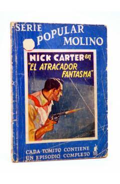 Cubierta de SERIE POPULAR MOLINO 71. NICK CARTER EN: EL ATRACADOR FANTASMA (G.L. Hipkiss) Molino 1935