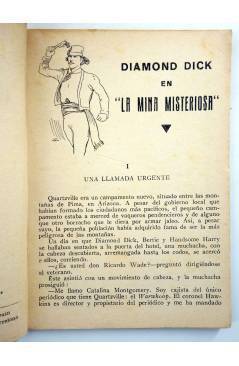 Muestra 2 de SERIE POPULAR MOLINO 81. DIAMOND DICK: LA MINA MISTERIOSA (G.L. Hipkiss) Molino 1935