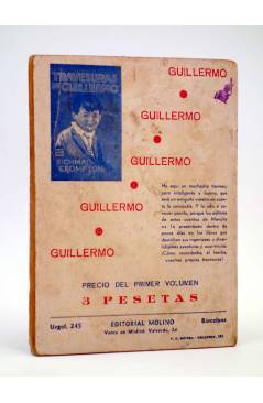 Contracubierta de SERIE POPULAR MOLINO 82. BUFFALO BILL LOS CONTRABANDISTAS DE OPIO (G.L. Hipkiss) Molino 1935