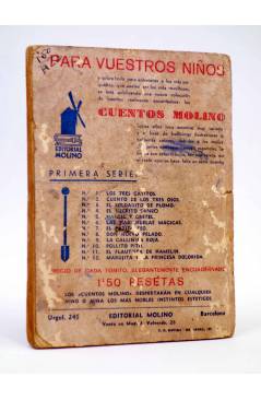 Contracubierta de SERIE POPULAR MOLINO 85. BUFFALO BILL EN: EL ASEDIO AL FORTÍN (G.L. Hipkiss) Molino 1935