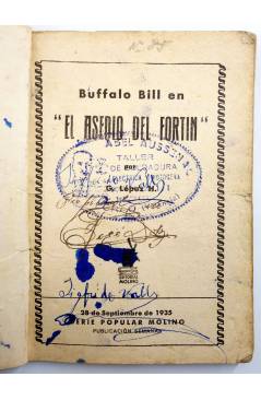 Muestra 2 de SERIE POPULAR MOLINO 85. BUFFALO BILL EN: EL ASEDIO AL FORTÍN (G.L. Hipkiss) Molino 1935