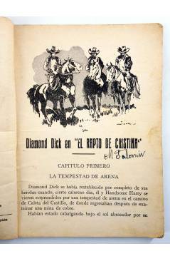 Muestra 3 de SERIE POPULAR MOLINO 93. DIAMOND DICK: EL RAPTO DE CRISTINA (G.L. Hipkiss) Molino 1935
