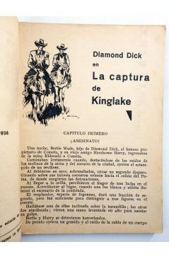 Muestra 2 de SERIE POPULAR MOLINO 105. DIAMOND DICK EN: LA CAPTURA DE KINGLAKE (H.C. Granch) Molino 1936