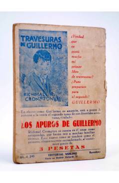 Contracubierta de SERIE POPULAR MOLINO 106. BUFFALO BILL EN: EL MENSAJE FALSO (H.C. Granch) Molino 1936