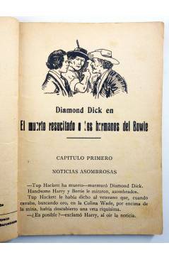 Muestra 2 de SERIE POPULAR MOLINO 117. DIAMOND DICK EN: EL MUERTO RESUCITADO (G. L. Hipkiss) Molino 1936