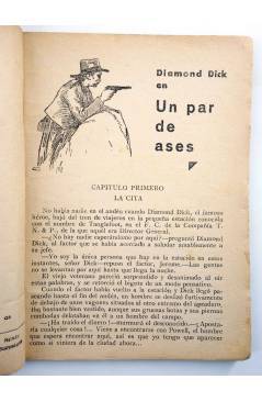 Muestra 2 de SERIE POPULAR MOLINO 123. DIAMOND DICK EN: UN PAR DE ASES (A. Guardiola) Molino 1936