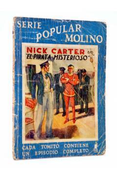 Cubierta de SERIE POPULAR MOLINO 131. NICK CARTER EN: EL PIRATAS MISTERIOSO (H.C. Granch) Molino 1940