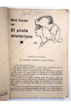 Muestra 2 de SERIE POPULAR MOLINO 131. NICK CARTER EN: EL PIRATAS MISTERIOSO (H.C. Granch) Molino 1940