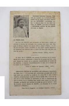 Muestra 2 de TEATRO AZUR.. EL PUENTE / MIRÁNDOSE DETRAS DE UN ESPEJO (Salvador Enríquez) Ayuso 1975