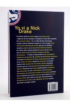 Contracubierta de YO VI A NICK DRAKE (Eduardo Jordá) Rey Lear 2014