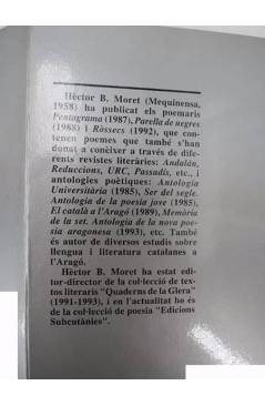 Muestra 1 de POESIA 19. AL CUL DE SAC TROBAREM LES PORGUERES (Hector B. Moret) Alfons el Magnànim 1993