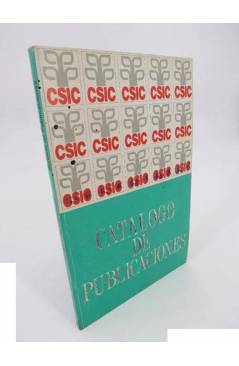 Cubierta de CSIC. CATÁLOGO DE PUBLICACIONES.. CSIC