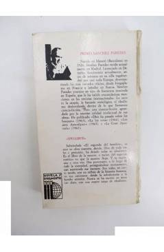 Contracubierta de SPHAIROS. EL SEGUNDO DEL HOMBRE (Pedro Sánchez Paredes) Marte 1968