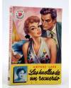 Cubierta de COLECCIÓN PIMPINELA 419. LAS HUELLAS DE UN RECUERDO (Amparo Lara) Bruguera Bolsilibros 1954. CON DEDICATORIA