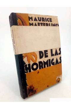 Contracubierta de VIDA DE LAS HORMIGAS (Maurice Maeterling) M. Aguilar 1930