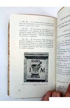 Muestra 3 de CODIGO INTERNACIONAL DE DEONTOLOGÍA FARMACEÚTICA (Frank Arnal) Laboratorios del Norte de España 1958