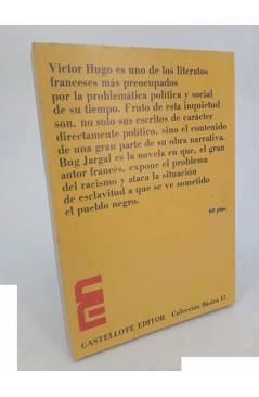 Contracubierta de BUG JARGAL (Victor Hugo) Castellote 1973