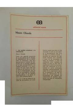 Muestra 1 de EL DESARROLLO DE LA SOCIEDAD ESPAÑOLA 1. LOS PUEBLOS PRIMITIVOS Y LA COLONIZACIÓN (Mauro Olmeda) Ayuso 1975