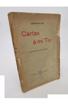 Cubierta de CARTAS A MI TIO (Fernanflor) M. Romero 1903