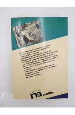 Contracubierta de COL. OTRO PRISMA. LOS INFORTUNIOS DE LA VIRTUD (Marqués De Sade) Mundilibro 1977