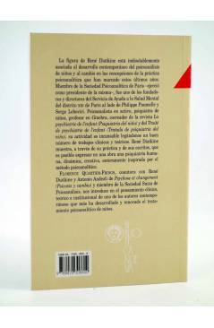Contracubierta de RENÉ DIATKINE. VIDA Y PENSAMIENTO PSICOANALÍTICO (Florene Quartier Frings) Biblioteca Nueva 1999
