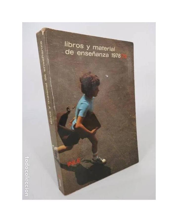 Cubierta de CATÁLOGO LIBROS Y MATERIAL DE ENSEÑANZA 1978 1979.. INLE 1978