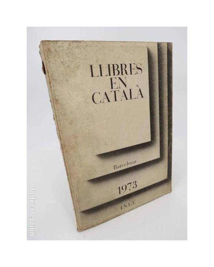 Cubierta de CATÀLEG DE LLIBRES EN CATALÀ. BARCELONA.. INLE 1973