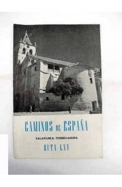 Cubierta de CAMINOS DE ESPAÑA. RUTA LXV. TALAMANCA / TORRELAGUNA. Compañía Española de Penicilina 1962