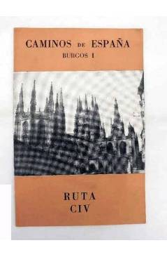 Cubierta de CAMINOS DE ESPAÑA. RUTA CIV. BURGOS I. Compañía Española de Penicilina 1965