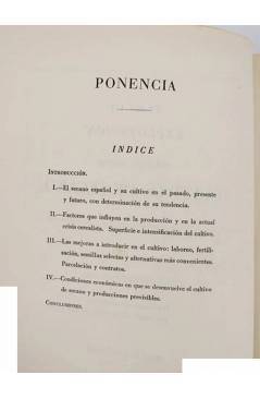 Muestra 1 de I CONGRESO NACIONAL DE INGENIERÍA AGRONÓMICA. TOMO II. EXPLOTACIÓN: CULTIVOS DE SECANO.. Madrid 1950