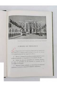 Muestra 2 de I CONGRESO NACIONAL DE INGENIERÍA AGRONÓMICA. TOMO IX. EXPOSICIÓN.. Madrid 1950