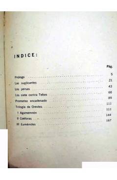 Muestra 1 de COLECCIÓN LITERARIA UNIVERSAL. CLÁSICOS. LAS SIETE TRAGEDIAS (Esquilo) Editores Mexicanos Unidos 1982