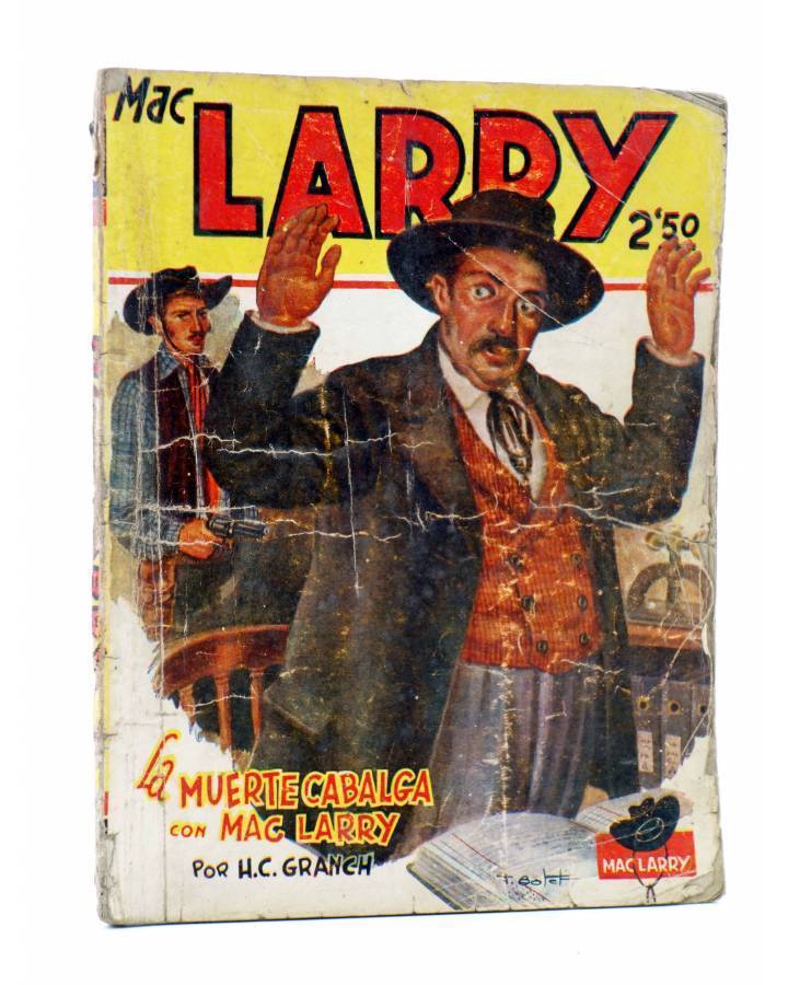 Cubierta de MAC LARRY 4. La muerte cabalga con Mac larry (H.C. Granch) Cliper 1946