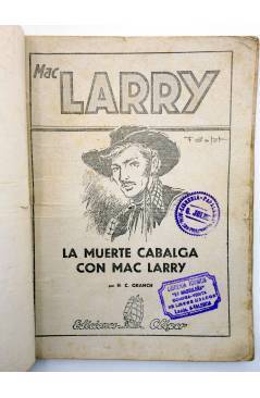 Muestra 2 de MAC LARRY 4. La muerte cabalga con Mac larry (H.C. Granch) Cliper 1946